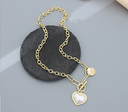 Heart-shape Artificial Pearl Necklace