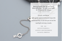 Double Layers Heart Lock Necklace