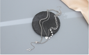 Double Layers Heart Lock Necklace
