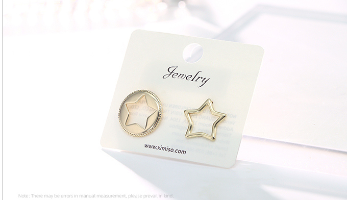 Simple Stylish Star Earrings