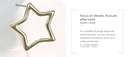 Simple Stylish Star Earrings
