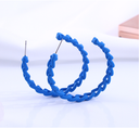 Stylish Elegant Twist Large Earrings