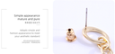 Exquisite Zircon Long Irregular Earrings