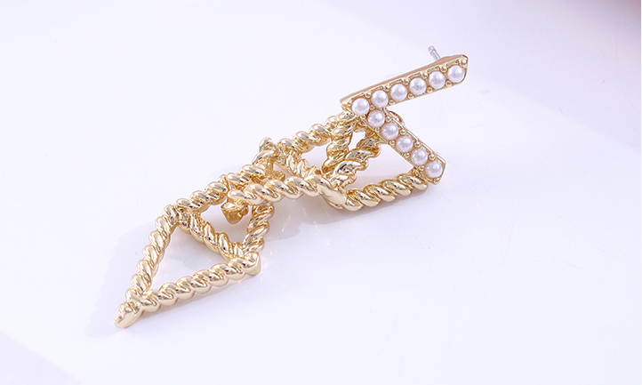Elegant Square Bead Earrings