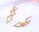 Elegant Square Bead Earrings