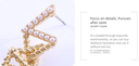Elegant Square Bead Earrings
