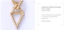 Elegant Square Bead Earrings