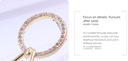 Elegant Zircon Artificial Pearl Round Knot Earrings