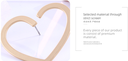 Metal Loving Heart Large Earrings