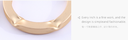 Metal Irregular Round Large Earrings