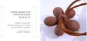 Elegant Flower Hair Tie 1 Piece