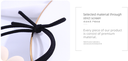 Elegant Flower Hair Tie 1 Piece