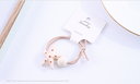 Cute Polka Dot Resin Starfish Hair Tie 1 Piece