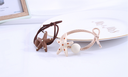 Cute Polka Dot Resin Starfish Hair Tie 1 Piece