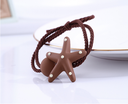 Cute Polka Dot Resin Starfish Hair Tie 1 Piece