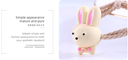 Cute Bunny Hair Tie 1 Piece