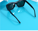 Trendy Polygon Frame Unisex Sunglasses for Adult(Black)