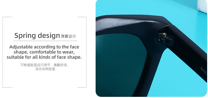 Trendy Polygon Frame Unisex Sunglasses for Adult(Black)