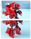 Firefighting Robot and Car Two-Form Toy(Mining Truck)SY6278A-5