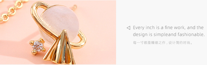 925 Silver Needle Planet Irregular Earrings