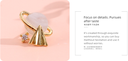925 Silver Needle Planet Irregular Earrings
