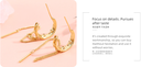 925 Silver Needle Circle Tassel Earrings