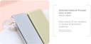 925 Silver Needle Stylish Square Bar Two Tone Earrings