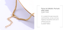 Delicate Bow Tassel Necklace