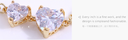 Delicate Loving Heart Zircon Necklace