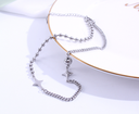 Star Spliced Chain Necklace
