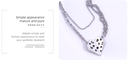 Trendy Loving Heart Necklace