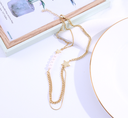 Star Two Layers Spliced Necklace