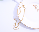Star Two Layers Spliced Necklace