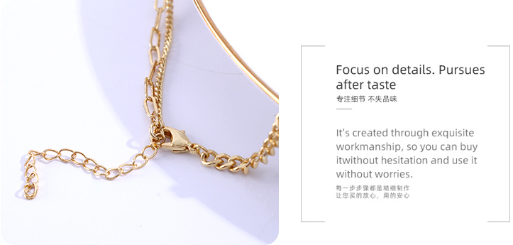 Star Two Layers Spliced Necklace
