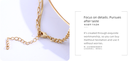 Star Two Layers Spliced Necklace