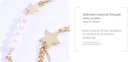 Star Two Layers Spliced Necklace