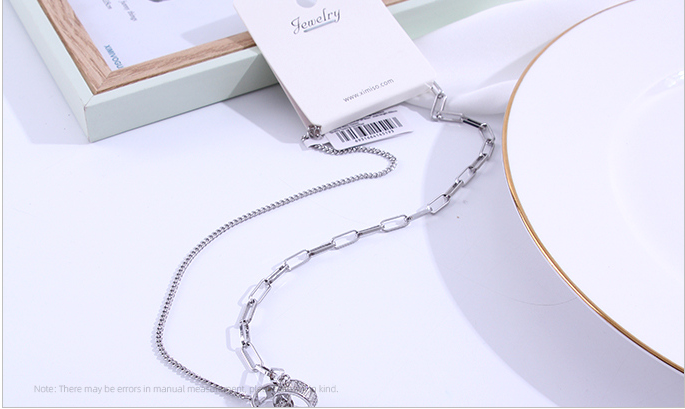 Stylish Simple Rings Necklace