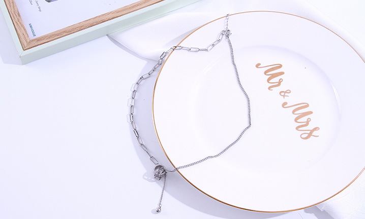 Stylish Simple Rings Necklace