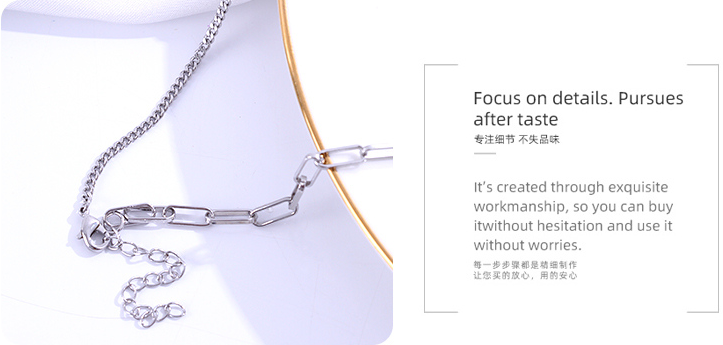 Stylish Simple Rings Necklace