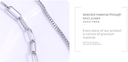 Stylish Simple Rings Necklace