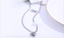 Heart-Shape Two Layers Spliced Necklace