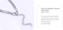 Heart-Shape Two Layers Spliced Necklace