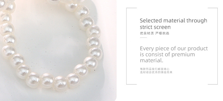 Stylish Loving Heart Artificial Pearl Bow Earrings