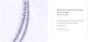 Disc Heart-Shape Lock Two Layers Necklace