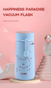 Happiness Paradise Vacuum Flask 270ml/9.1fl.oz.(Cyan)