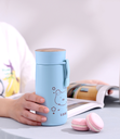 Happiness Paradise Vacuum Flask 270ml/9.1fl.oz.(Cyan)