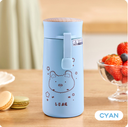 Happiness Paradise Vacuum Flask 270ml/9.1fl.oz.(Cyan)