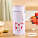 Happiness Paradise Vacuum Flask 270ml/9.1fl.oz.(Cyan)