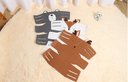 Felt Deer Shaped Fabric Storage Bin(Brown)