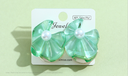 925 Silver Needle Colorful Resin Transparent Earrings